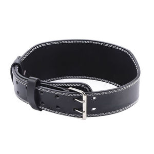 บรัสเซลส์กีฬามืออาชีพยกน้ำหนักเข็มขัดหนังปรับอำนาจที่กำหนดเองยกหนังเข็มขัดคันโยกยิม - Product Image 4