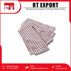 Serviette de cuisine 100% coton de haute qualité Inde - Product Image 3