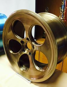 ล้อแม็กซ์รถยนต์ 40 มม. 100 มม. สีเงิน ขัดเงาเต็มวง ดีไซน์เว้า รับประกันตลอดอายุการใช้งาน - Product Image 2