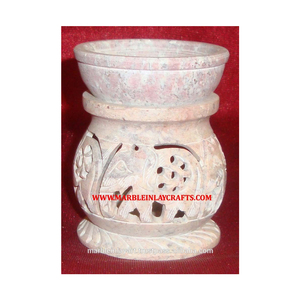 Natural Hand Carved Aroma Oil Burner - Product Image 1