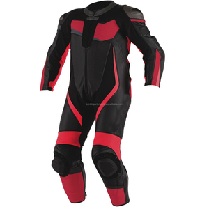 Combinaison de protection imperméable et personnalisée de qualité supérieure veste de course de moto en cuir véritable personnalisée - Product Image 4