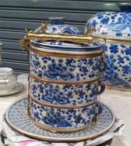 กล่องอาหารกลางวันอุ่นอาหาร,พิมพ์ลายตามชั้นได้ตามต้องการสินค้าใหม่ - Product Image 1