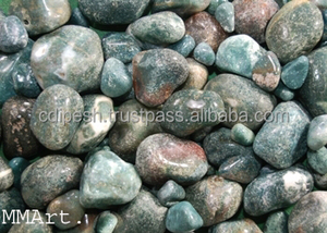 MMArt Pierre d'aventurier indienne naturelle vert clair Agate galets polis-Respectueux de l'environnement Garantie de 5 ans et plus Utilisation dans les hôtels - Product Image 6