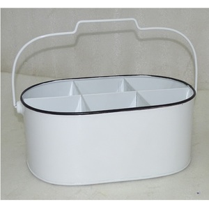 Decorative Oval Shape High Quality Metal Bucket Tin <b>Boxes</b> Canister and Containers - Product Image 6