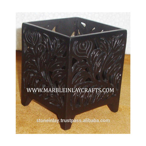 Beautiful Black Aroma Oil Lamp, Oil Burners - Product Image 1