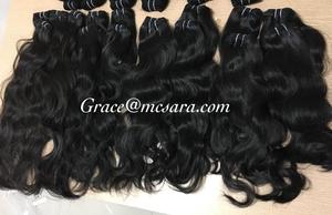 Precio de Venta al por mayor pelo virginal vietnamita extensión 100% cabello humano sin procesar no tinte no químico Paquete de pelo natural ondulado - Product Image 5