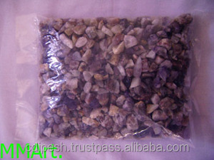 Vente en gros de pierre naturelle améthyste quartz dégringolé galets et graviers de 2mm et 7mm avec copeaux polis - Product Image 2