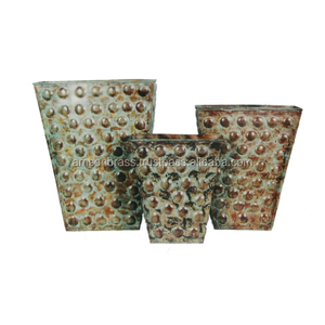 Balcony Decorate <b>Bronze</b> <b>Flower</b> <b>Pot</b> Planter - Product Image 4