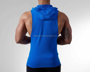 <b>Sleeveless</b> Hoodies Gym Hoodies <b>Mens</b> Fitness <b>Hoodie</b> - Product Image 2