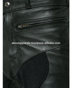 กางเกงซับเหงื่อแบบรัดรูปสำหรับผู้ชาย,กางเกงซับเหงื่อทำจากหนังแกะกางเกงหนังแท้ - Product Image 4