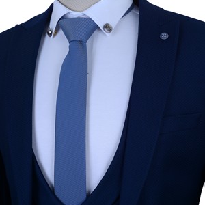 Traje de hombre de alta calidad nuevo diseño moda al por mayor hecho en Turquía traje 3 piezas traje barato Primera Clase - Product Image 2