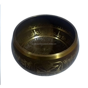 ทิเบตชามร้องเพลง/ทองเหลืองและสีบรอนซ์โลหะชามร้องเพลง/ที่มีคุณภาพดีผสมสีบรอนซ์ชามร้องเพลง - Product Image 2