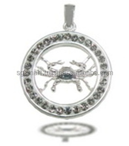 SGZP107-Zodiaco Plata de Ley 925 y cristal - Product Image 2