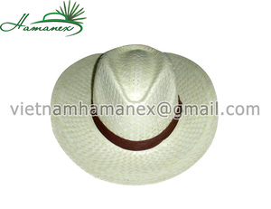 Sombrero de vaquero multicolor Sombrero de paja con estilo para clima fresco Precio competitivo - Product Image 2