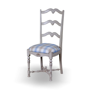 Meuble de maison peint à la main en bois massif BLANC, avec abat-jour, STYLE français - Product Image 1