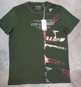 Camiseta de algodón estampada de marca para hombre, diseño de moda, estilo informal, tallas mixtas para Primavera, invierno, verano, excedentes de Bangladesh - Product Image 1