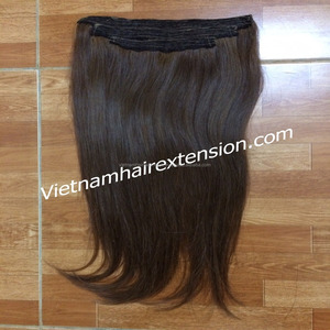 Extensions de cheveux vierges Remy 100% humains à clipser en provenance du Vietnam, longueur 8"-40", 100g - Product Image 6