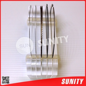 แหวนลูกสูบสีดำ6ของไต้หวันชิ้นส่วนเครื่องยนต์เบนซินขนาดเล็ก5XC ขนาด49มม. 1.0มม. - Product Image 4