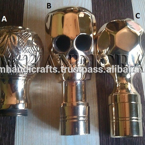 Brass <b>Handles</b> for <b>Walking</b> <b>Sticks</b>, Umbrellas and Canes - Product Image 6