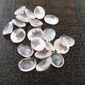 6mm 8mm Quartz Rose Naturel Coupe Ovale Lâche Acheter Maintenant Grossiste de pierres précieuses semi-précieuses au fabricant de pierres d'usine Bijoux Nouveau - Product Image 1