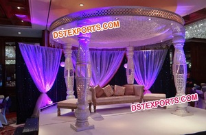 Mandap para Bodas Manavarai, Mandap para Templo de Bodas Indias de Sri Lanka, Mandap Tradicional para Bodas, Suministros para Bodas Indias, Mandap para Bodas en EE. UU. - Product Image 3