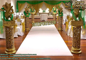 Linternas marroquíes para entrada de boda Pasarelas de entrada de boda temáticas marroquíes Pasarelas de entrada de boda impresionantes - Product Image 2
