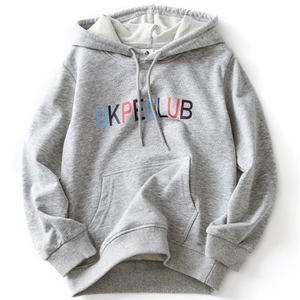 เสื้อมีฮู้ดแนวสตรีทแวร์2022ใหม่สำหรับเด็กผู้ใหญ่เสื้อคอกลมแขนยาวผ้าคอตตอน100% กันขนแกะหลากสี - Product Image 4