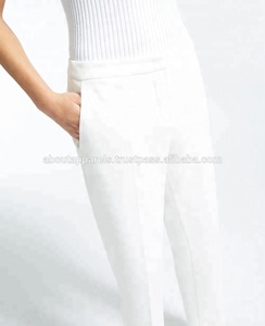 กางเกงผ้าแคนวาสสำหรับผู้หญิงกางเกงระบายอากาศเอวยางยืดแบบลำลองของผู้หญิงขนาดใหญ่พิเศษแฟชั่นใหม่จากผู้ผลิตในจีน - Product Image 4