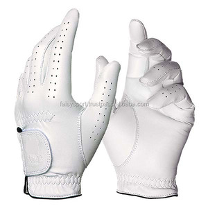 2025 Men's Premium Leather Golf Gloves Durable All-Weather Non-Slip <b>Grip</b> Left and Right <b>Hand</b> - Product Image 4