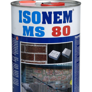 ISONEM MS 80 Revêtement Liquide Imperméabilisant Hydrophobe Pénétrant pour Murs Extérieurs Pierres Minérales Brosse - Product Image 4