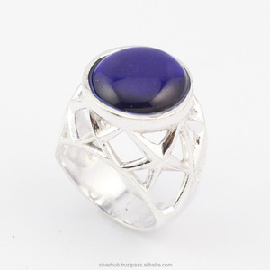 ที่ไม่ซ้ำกัน925เงินสเตอร์ลิงเครื่องประดับแหวนทำด้วยมือ - Product Image 2