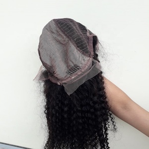 120% 150% 180% 250% densité Pleine Cuticule Alignés Pré-plumé perruque de Lacet Avant De Cheveux Humains, faisceaux. Fermeture extensions de cheveux - Product Image 4