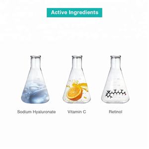 Crema hidratante de uso diario, ácido hialurónico, vitamina C, retinol para adultos, loción blanqueadora de la piel, crema hidratante brillante - Product Image 4