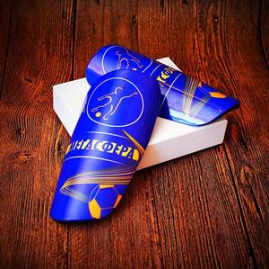 Compressione personalizzata PP bambini calcio parastinchi calcio calcio di <span class=keywords><strong>plastica</strong></span> Hockey sublimazione ginocchio stinco guardia del collo piede - Product Image 1