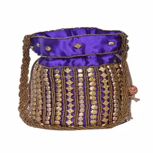 POTLI BANJARA EMBROIDERY ETHNIC Beaded bag