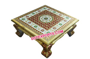 Accessoires de décoration de mariage indien mariage doré accessoires de Style paon décor fabricant de décoration de mariage de Style différent - Product Image 6