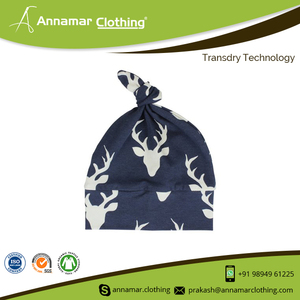New Design Custom Logo 100% CottonBaby Beanie Hat - Product Image 3