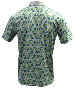 เสื้อโปโลผู้ชายระดับพรีเมียมเสื้อโปโลแบบกําหนดเองพร้อมโลโก้เย็บปักถักร้อยเสื้อยืดลายนูนแห้งเร็วระบายอากาศได้ดี - Product Image 4