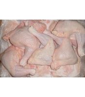 Muslos de Pollo Congelados Halal Premium (Pollo Entero) Proceso BQF, Empaquetado en Bolsa, Buen Precio