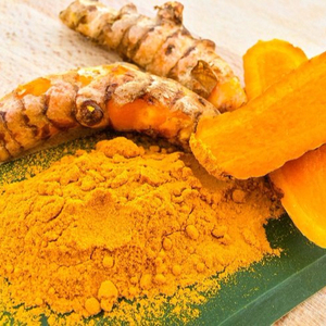 ขมิ้นหั่นบางๆแห้ง-นิ้วขมิ้นสดปอกเปลือก-น้ำเต้อแห้งผงขมิ้น - Product Image 1