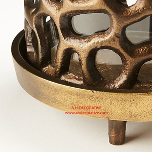 Grand Porte-Bougie Nouveau Design Décoration de Table de Mariage Vente Chaude Porte-Bougie Décoratif en Métal Fait Main - Product Image 2