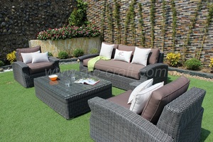 2018 Design élégant Modulaire En Rotin Synthétique Meubles De Jardin Canapé - Product Image 3