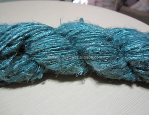 Fil de soie de banane recyclé 100% fait à la main écologique et durable pour le crochet, le tricot, le tissage, la broderie et les motifs teints - Product Image 4