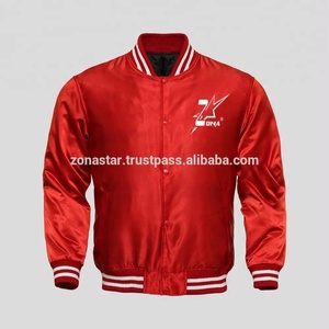 Blouson bombardier de baseball d'hiver vintage personnalisé grande taille pour hommes matériau chaud en satin fourrure respirante applique du logo brodé - Product Image 2