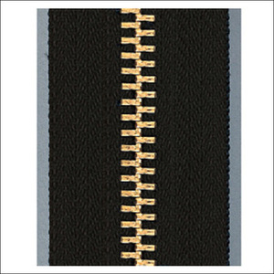 Durable Auto-Lock Open-End Metal Zipper Roll PP Material for Shoes Garments Bags Pillows Jackets and Home Textiles - Product Image 1