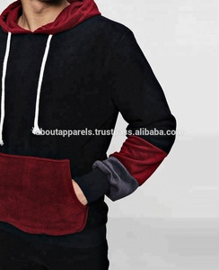 Nueva Sudadera con Capucha de Terciopelo Negro Lisa, Personalizada, Económica y Elegante, Sudadera con Capucha de Algodón Transpirable de Alta Calidad para Hombre - Product Image 3