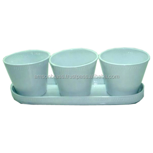 Juego de 3 portavelas votivas de vidrio decoración de Hotel portavelas clásico de hierro metálico decorativo de alta calidad - Product Image 1