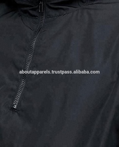 Chaqueta cortavientos anorak de nailon de PVC 100% personalizable, abrigo de invierno Unisex impermeable ligero, capucha de piel de talla grande - Product Image 3