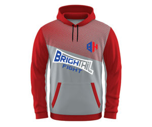 Conjunto de Sudadera con Capucha y Pantalones Deportivos Extra Grandes, Transpirables, de Felpa de Algodón, con Logotipo Serigrafiado de Alta Calidad, Tallas Grandes Personalizadas - Product Image 2