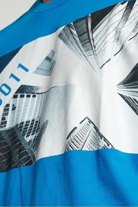 2023เสื้อยืดผู้ชายทรงโอเวอร์ไซส์พิมพ์ลายออกแบบได้ตามที่ต้องการน้ำหนัก260กรัมดีไซน์ใหม่พิมพ์ลายกราฟิก - Product Image 3